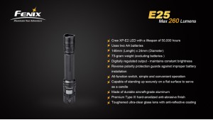 Fenix E25 - XP-E2